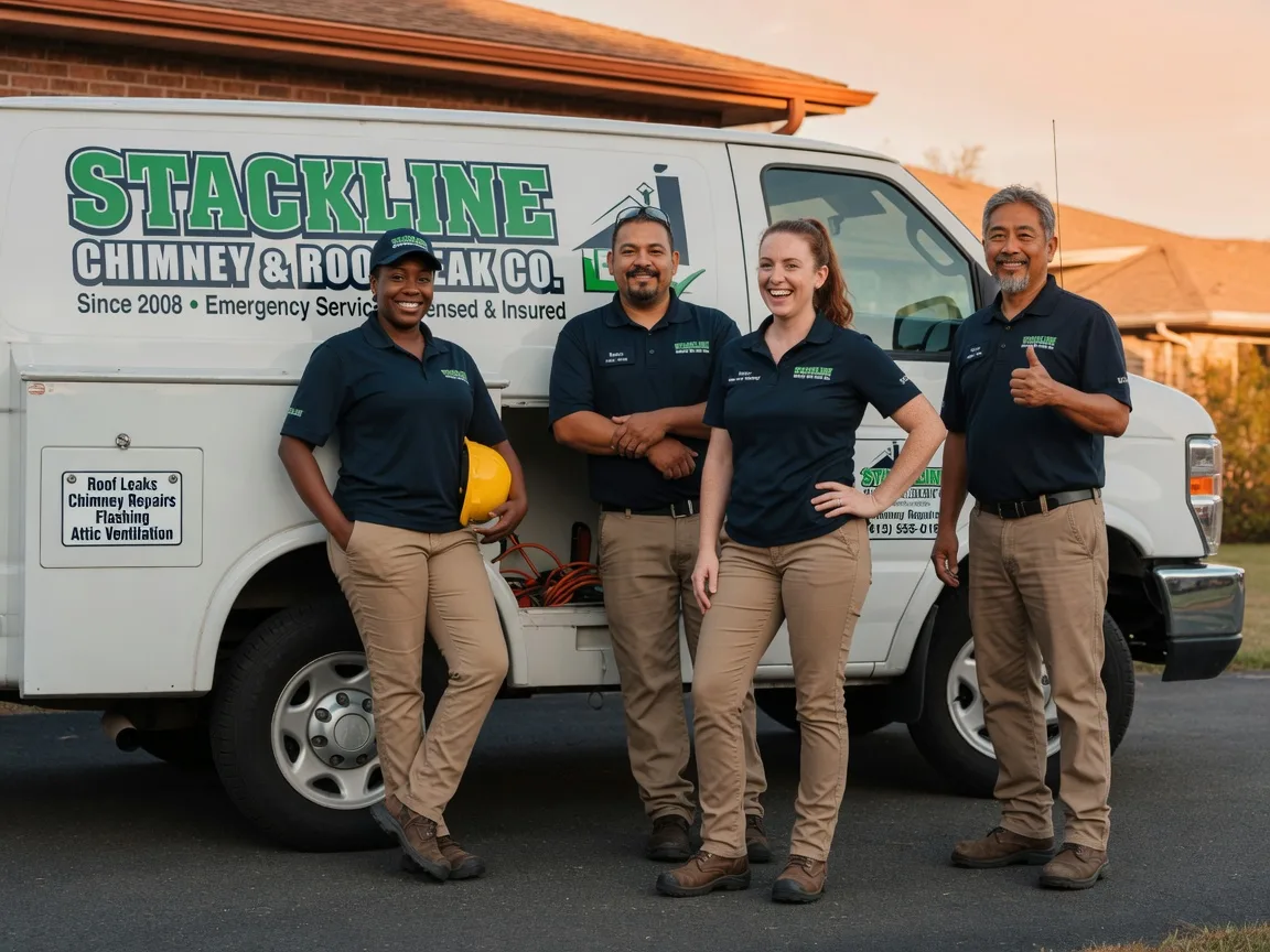 Chimney flashing repair company in Waterford, VA